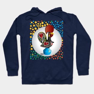 Portugal’s Barcelos Rooster Emblem (Galo) Hoodie